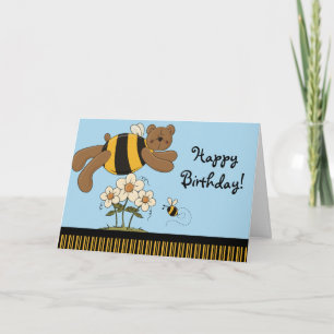 Gaffez la carte de voeux de joyeux anniversaire