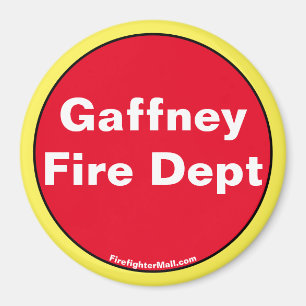 Gaffney Fire Dept magnet