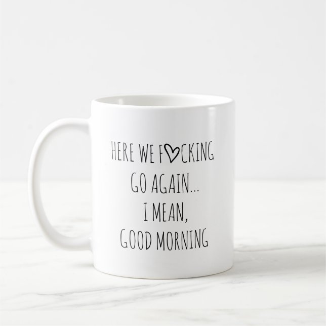 Gag Gift, Funny Mugs, Sarcastic Gift, Mom Mug (Left)