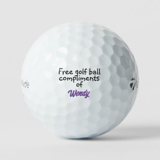 Gag gift Golf Ball - FREE Golf Ball