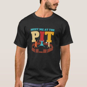 GaGa Ball Meet Me At The Pit Hexagon Game Lover T-Shirt