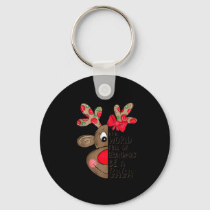 Gaga Reindeer Xmas Happy Family New Reindeer Merry Keychain
