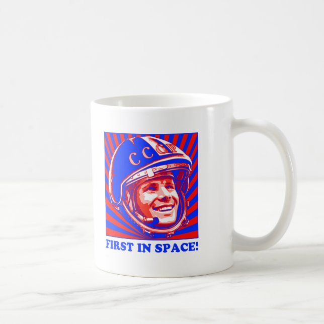 Gagarin Юрий Гагарин Coffee Mug (Right)
