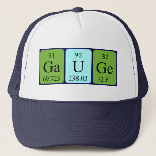 Gage periodic table name hat
