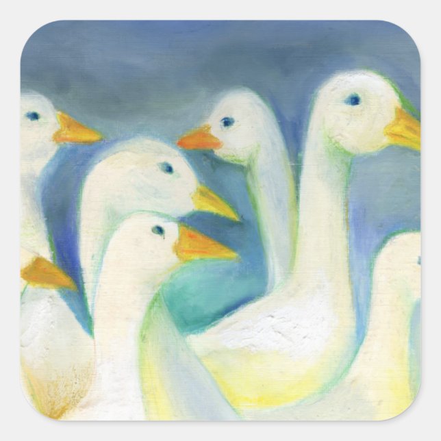 Gaggle 2012 square sticker (Front)