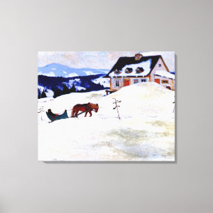 Gagnon - A Laurentian Homestead, Canvas Print