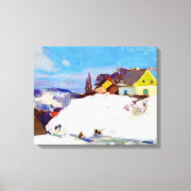 Gagnon - Farm, Baie Saint Paul Canvas Print (Front)