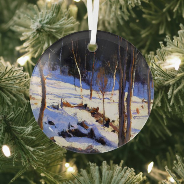 Gagnon - In the Clearing, Charlevoix Glass Ornament (Insitu)