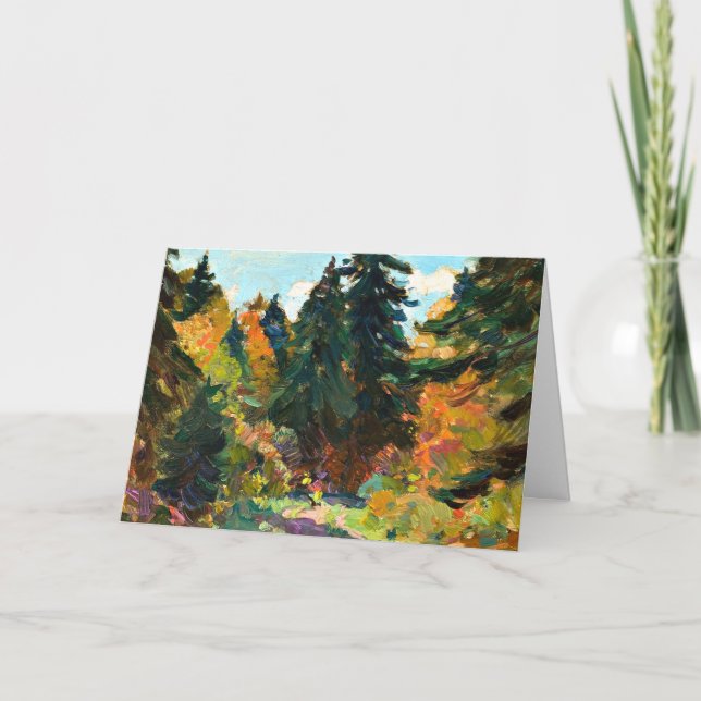 Gagnon - In the Woods, Charlevoix Card (Front)