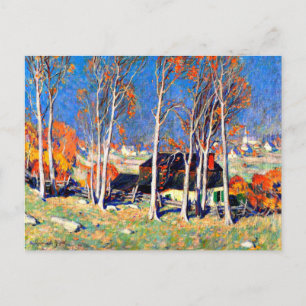 Gagnon - Lonely Village on the Saint Laurence Postcard