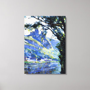 Gagnon - Summer Day, Les Andelys, Normandy Canvas Print