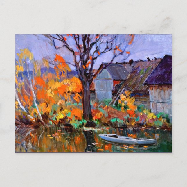 Gagnon - The Pond, Vaie St. Paul Postcard (Front)