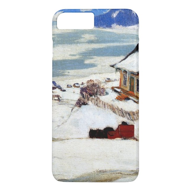 Gagnon - The Red Sleigh Case-Mate iPhone Case (Back)