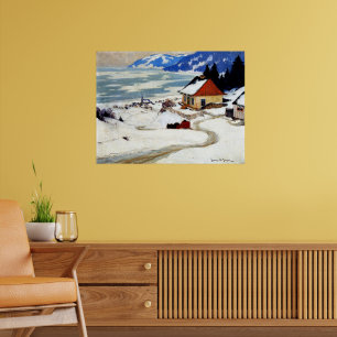 Gagnon - The Red Sleigh Poster