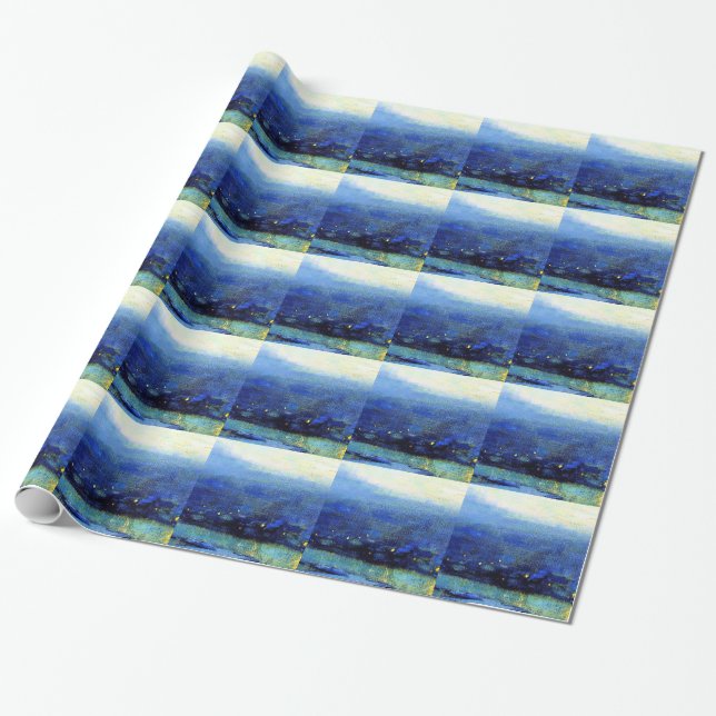Gagnon - Twilight, fine art painting Wrapping Paper (Unrolled)