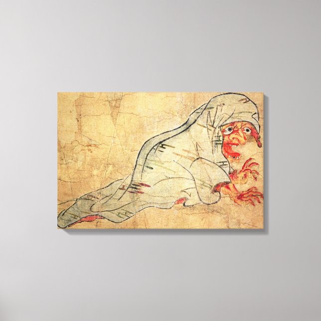 Gagoze - Japanese Edo Period Art Canvas Print (Front)