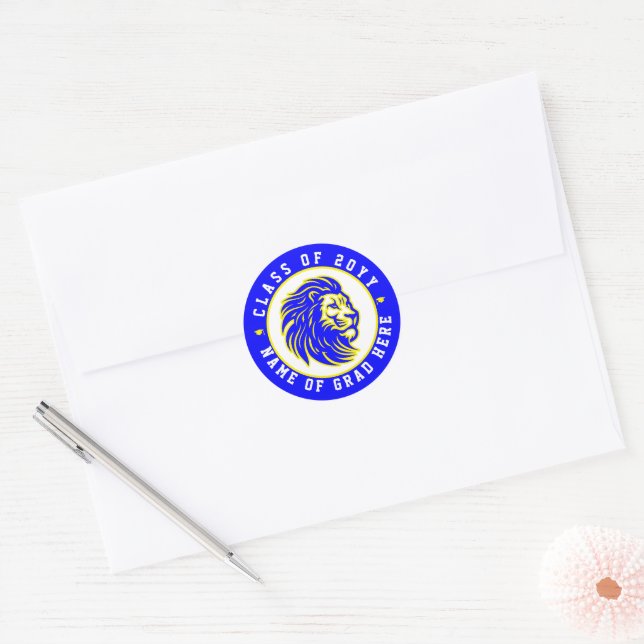 Gahanna Lincoln Lions Class of 2024 Envelope Seal  (Envelope)