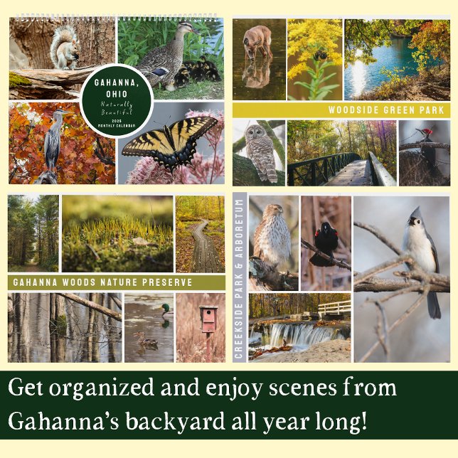 Gahanna, Ohio Naturally Beautiful Monthly Calendar (Creator Uploaded)