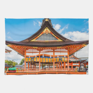 Gai-Haiden, Fushimi Inari-Taisha shrine, Kyoto #2 Kitchen Towel