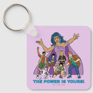 Gaia and the Planeteers Graphic Keychain