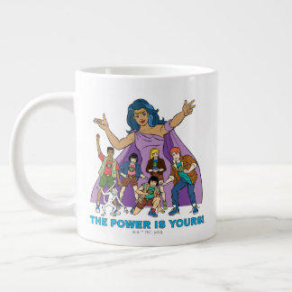 Gaia and the Planeteers Graphic Large Coffee Mug