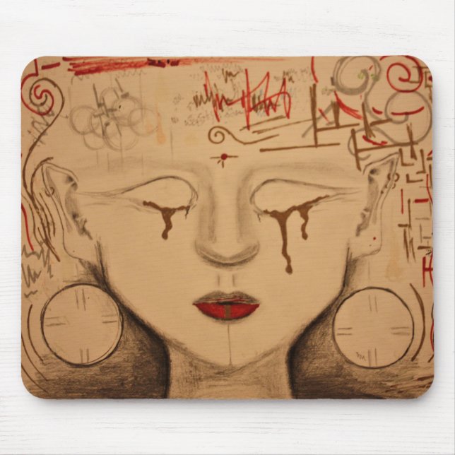 Gaia. disassemble canvas print mouse pad (Front)