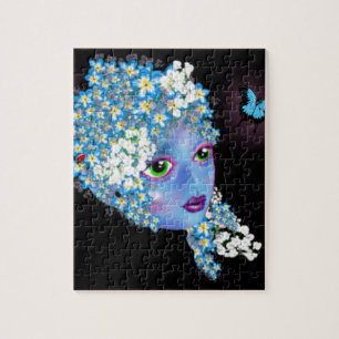 GAIA Mother Earth Pagan fantasy Art by LeahG Jigsaw Puzzle