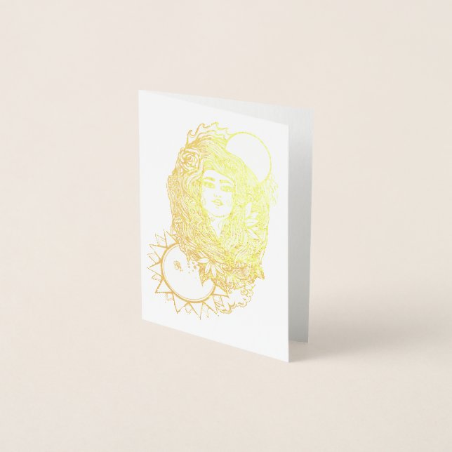 Gaia Mother Goddess Foil Card (Front)