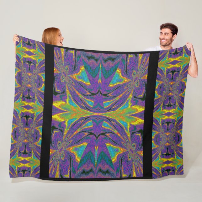 Gaia’s Garden 144  Fleece Blanket (In Situ)
