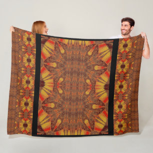 Gaia’s Garden 22 Fleece Blanket