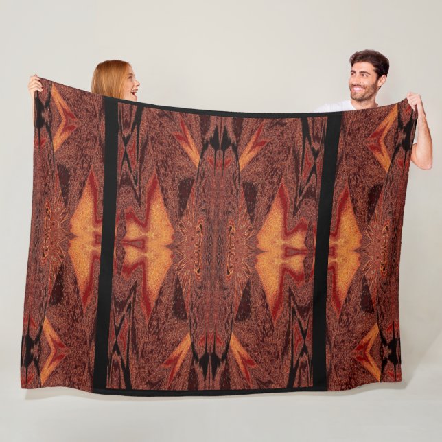 Gaia’s Garden 8  Fleece Blanket (In Situ)