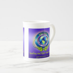 Gaia Scene Bone China Tea Cup