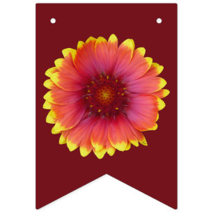 Gaillardia 1 bunting flags