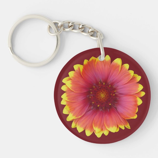 Gaillardia 1 keychain (Front)