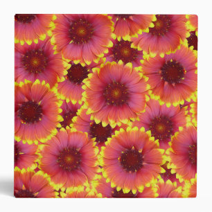 Gaillardia Seamless Pattern Binder