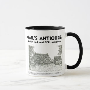 Gail's Antiques, We buy junk and SELL antiques Mug