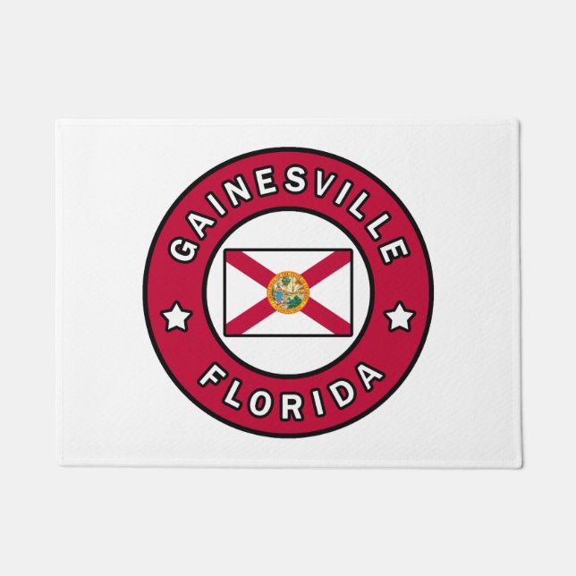 Gainesville Florida Doormat (Front)