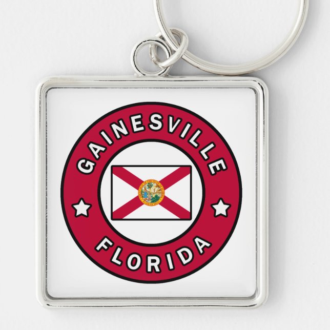 Gainesville Florida Keychain (Front)