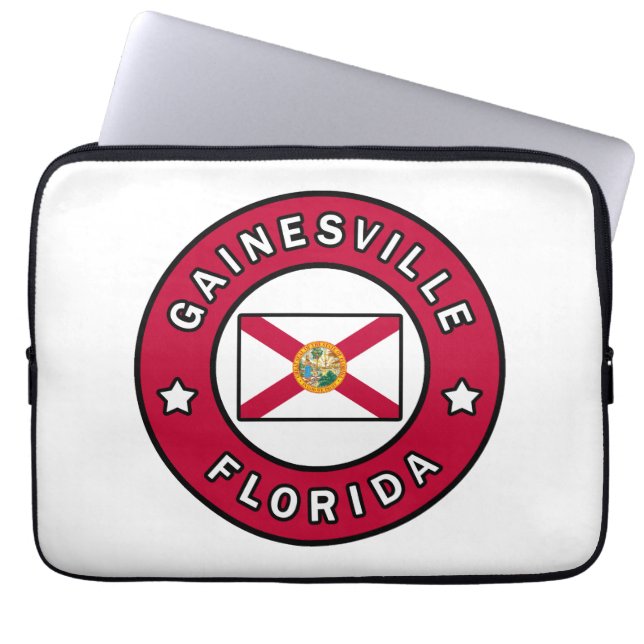 Gainesville Florida Laptop Sleeve (Front)