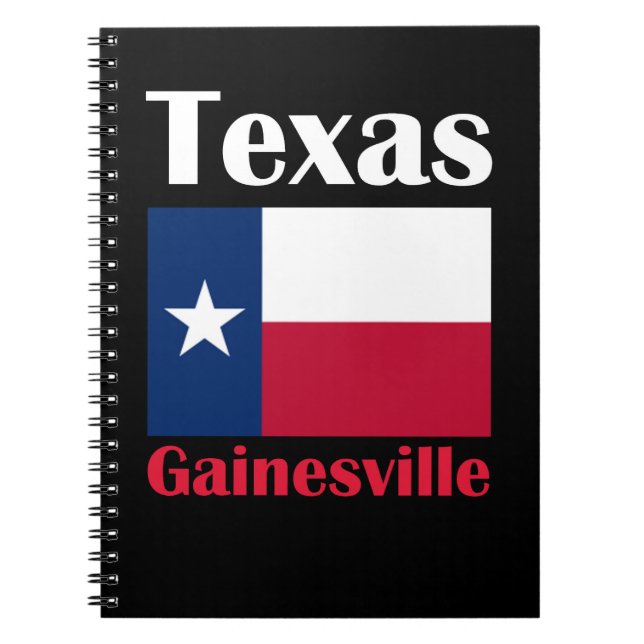 Gainesville TX Notebook (Front)