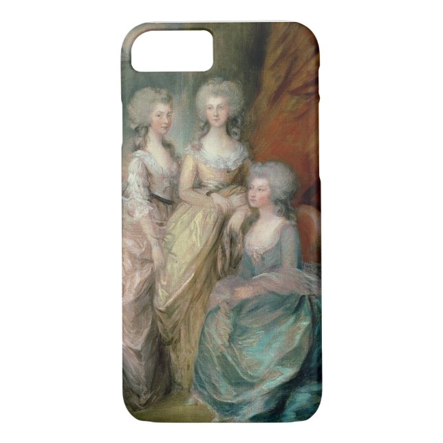 Gainsborough Dupont | The three eldest daughters o Case-Mate iPhone Case (Back)