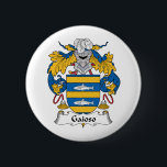Gaioso Family Crest 2 Inch Round Button<br><div class="desc"></div>