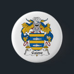 Gaioso Family Crest 2 Inch Round Button<br><div class="desc"></div>