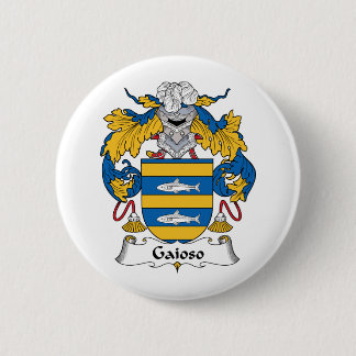 Gaioso Family Crest 2 Inch Round Button