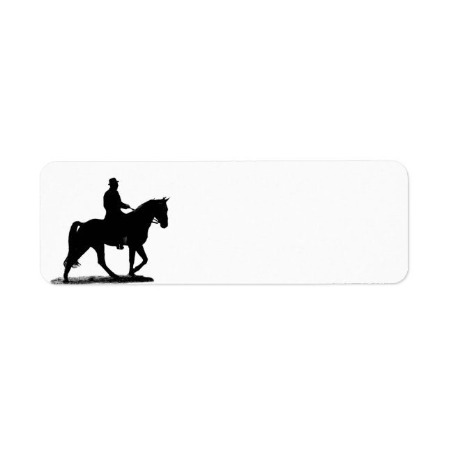 Gaited horse address label (Front)