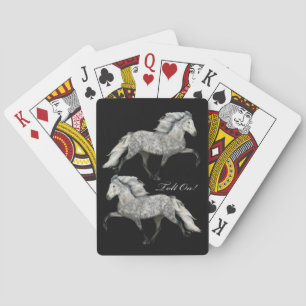 Gaited Horse Charismatic Playing Cards