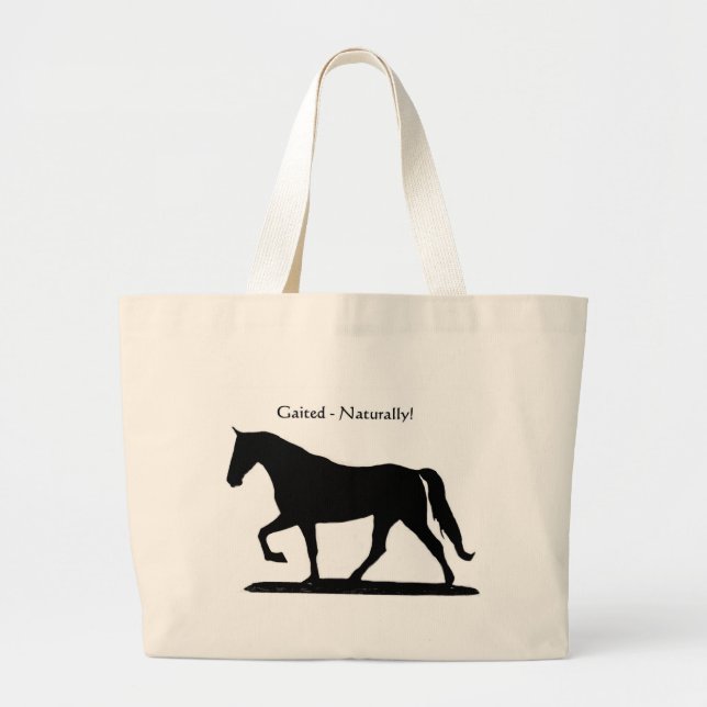 Gaited Horse Tote Bag (Front)