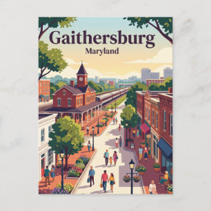 Gaithersburg, Maryland Postcard