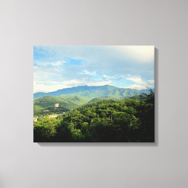 Gaitlanburg Tennessee Canvas Print (Front)