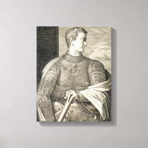 Gaius Caesar 'Caligula' (12-41 AD) Emperor of Rome Canvas Print